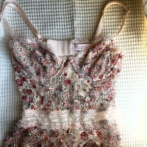 Victoria’s Secret Floral Teddy XS
